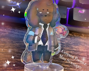Poodle Connor!! ||Standee - Detroit Become Human -Connor RK800||