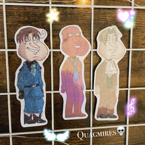 RIFORNITO! The Quagmires // Adesivi - Hetalia, Smiling Friends, Ace Attorney, I Griffin