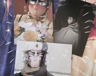 GK Prints! || Prints - Golden Kamuy Koito, Ogata and Vasily