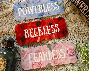 Powerless, Reckless, Fearless Bookmarks
