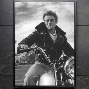 James Dean Leather Jacket - Etsy James Dean Leather Jacket - Etsy