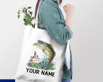Details about   Fisherman Tote Bag The Evolution Of Fishing Boot Funny Angler River Lake 