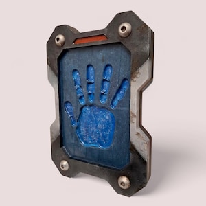 Sci-Fi Hand Scanner – 3MF & STL Files (Support-Free) RFID.  3D Project