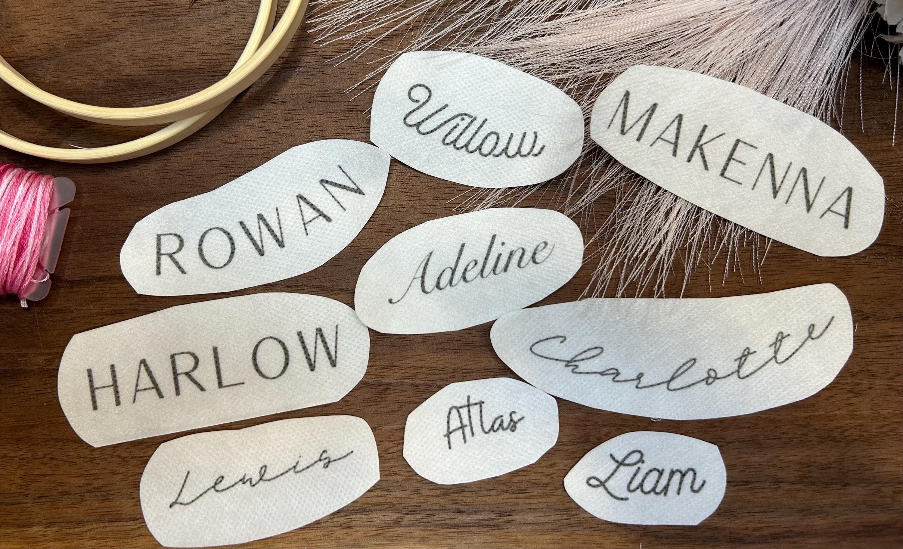 Ruban Mercerie Avec Initiales Lettres Tissées - Occasion - Pour Customisation, Couture, Décoration