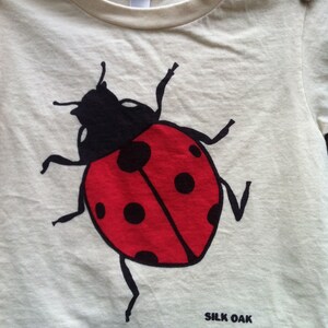 Ladybug Organic Child Short Sleeve Tee 2, 4, 6, 8, 10, 12 image 4