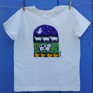 Happy Farmyard Organic Kids Tee image 2