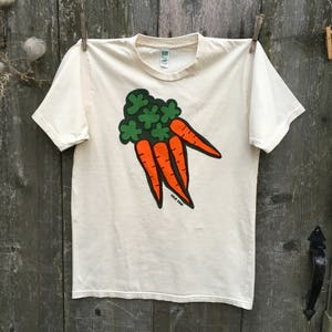 Orange Carrots Organic Unisex Tee image 2