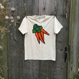 Orange Carrots Organic Unisex Tee image 1