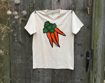 Orange Carrots Organic Unisex Tee