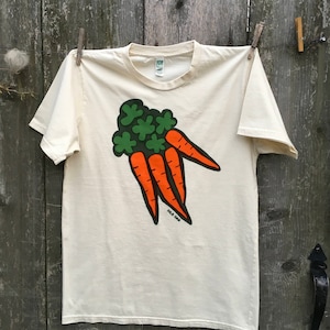 Orange Carrots Organic Unisex Tee image 5