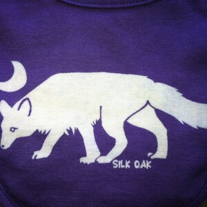 Arctic Fox Organic Cotton Bib image 4