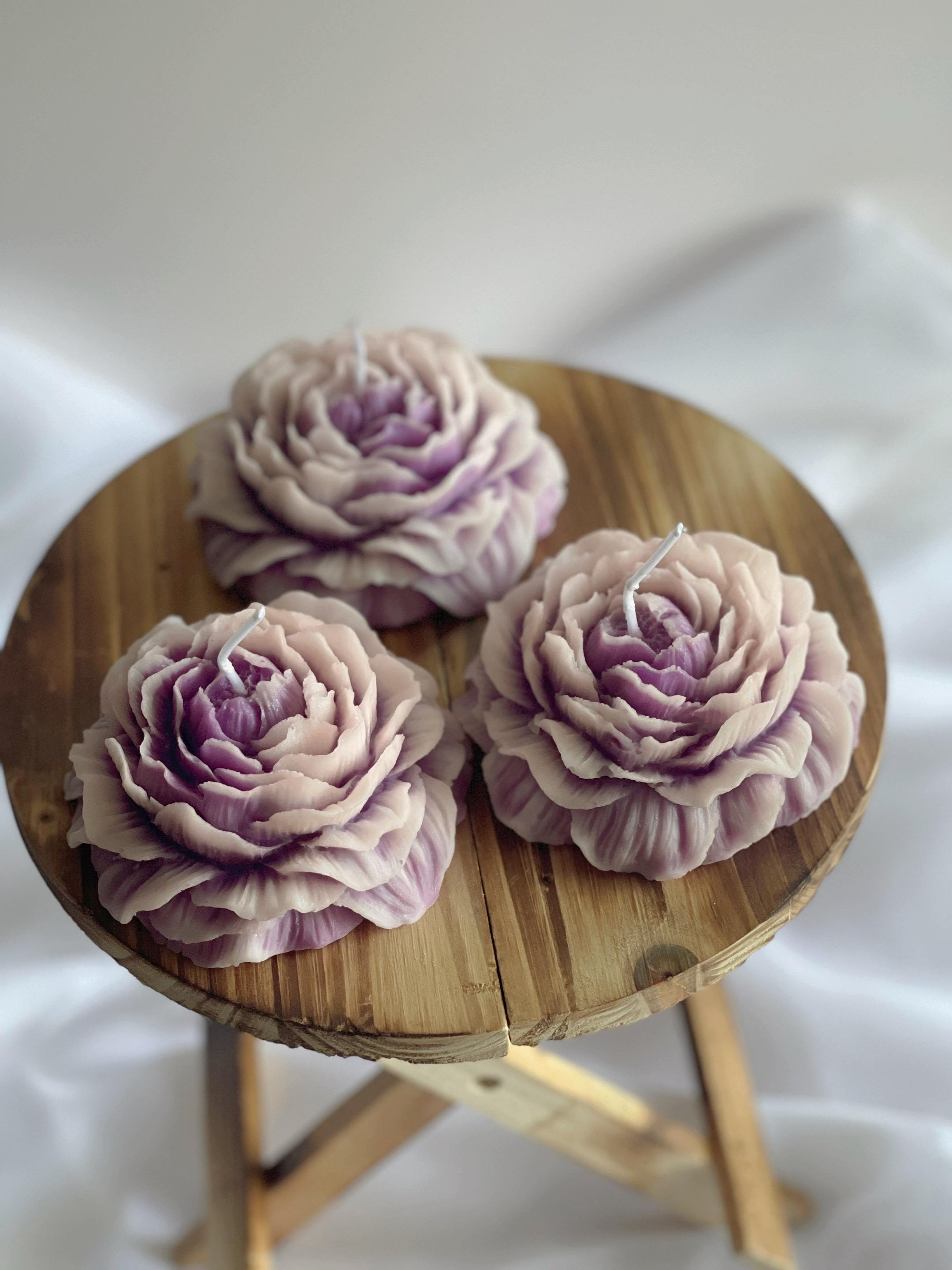 Handmade Low Temp Wax Play Candle Scented Peony -  Room Decoration and Romantic Atmosphere Valentine's Day  Birthday, Gift，Drip Candle