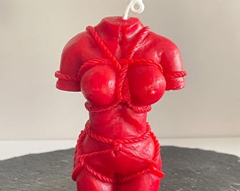 Hot mess Handmade Low Temp Wax Play Candle Scented Peony -  for Room Decoration and Romantic Atmosphere - Valentine&#39;s Day or Birthday