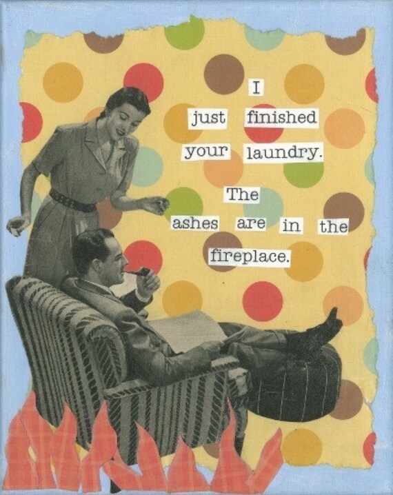 Laundry Greeting Card Etsy