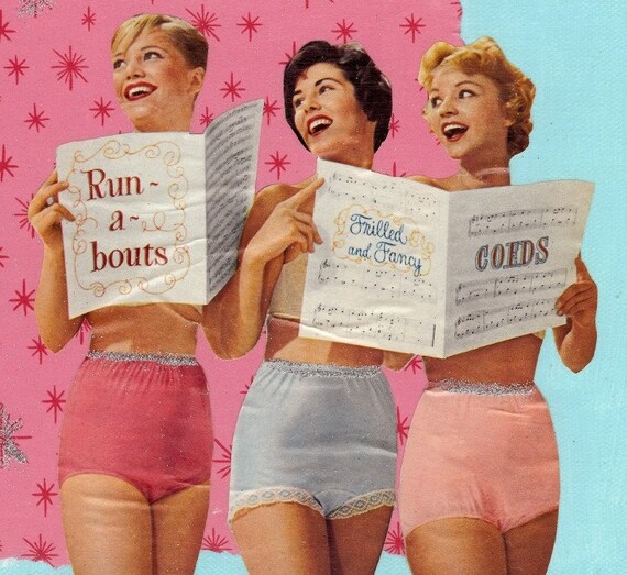 Big Girl Panties Greeting Card Etsy