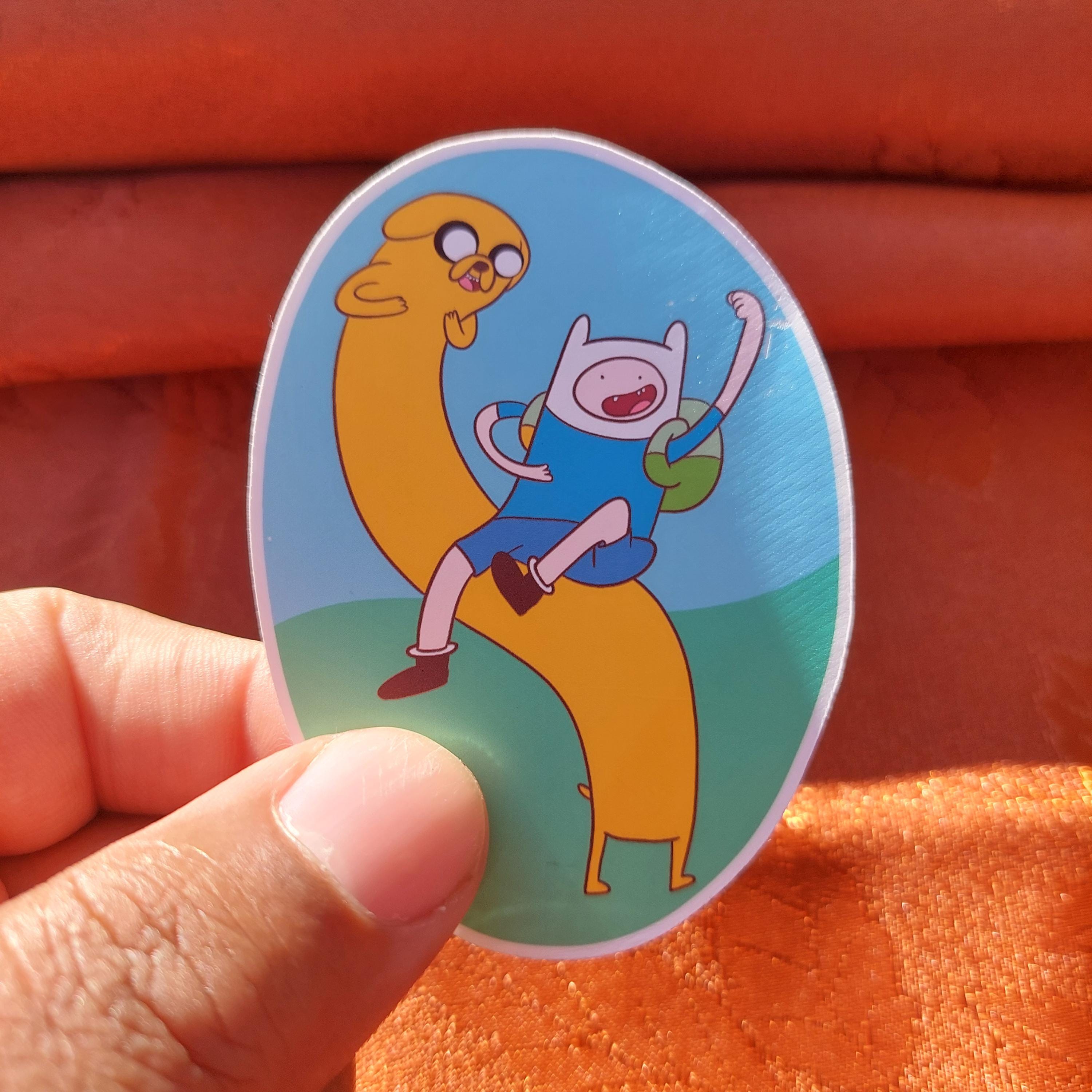 Sticker Fnn Finn and Jake | Adventure Time Sticker - Etsy