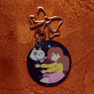 Bee and Puppycat Keychain