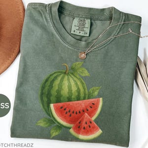 Vintage Watermelon Shirt,  Watermelon tshirt, Summer Shirt, Fruit lover gift, Watermelon Lover Gift, Retro Watermelon Shirt, Watermelon Tee