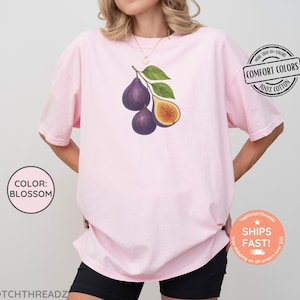 Vintage Fig Shirt, Fruit Tee, Fig tshirt, Summer Shirt, Foodie, Fruit lover gift, Fig Lover Gift, Retro Fig Shirt, Fig Tee