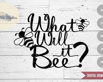 What Will It Bee Svg Etsy