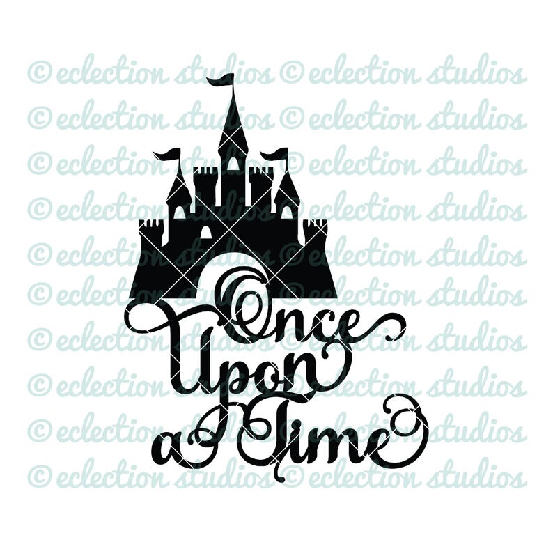 Download Princess Castle SVG Once Upon A Time magical birthday cake ...