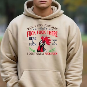 Adult Humor Offensive Hoodie Funny Unisex Hoodie Inappropriate Husband Gifts Humorous Sarcastic Quote Gag Gifts F*ck F*ck There Meme Hoodies