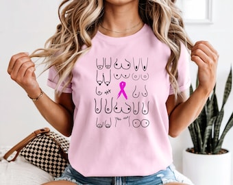 Comfort Colors Breast Cancer Support Shirt Breast Cancer Awareness Pink Ribbon Shirt Cancer Warrior Shirt Cancer Survivor Shirt Support Gift
