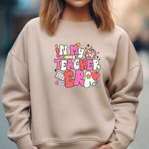 Kindergarten Preschool Teacher Appreciation Gift Teacher Retirement Gift Teacher Sweatshirt Graduation Gifts In My Teacher Era Sweater