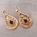 see more listings in the Gold Dangle Earrings section