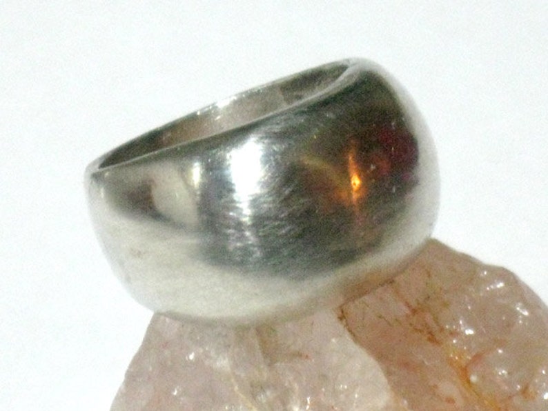 Wide Silver Ring Wide Band Ring Womens Bands Silver Ring Band Hammered Silver Minimalist Ring Casual Rings Simple Band Ring