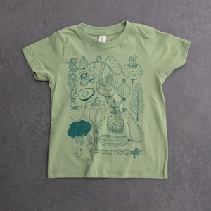 SALE Youth Vegetables Organic Light Green avocado tshirt Kids tee