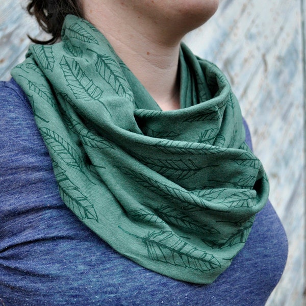Cowl Scarf - Circle Scarf - Infinity Scarf  - Eco friendly - Gift for Her