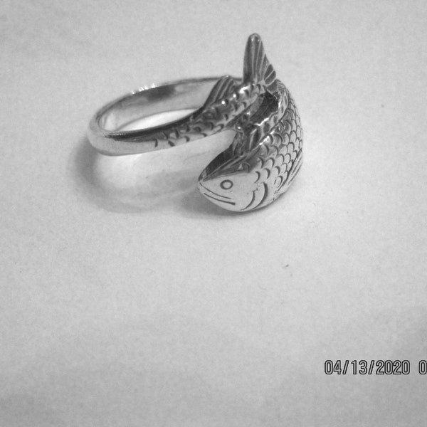 Sterling Silver Fish - Etsy