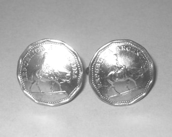 Vintage Argentina Cowboy cuff links-nicely domed