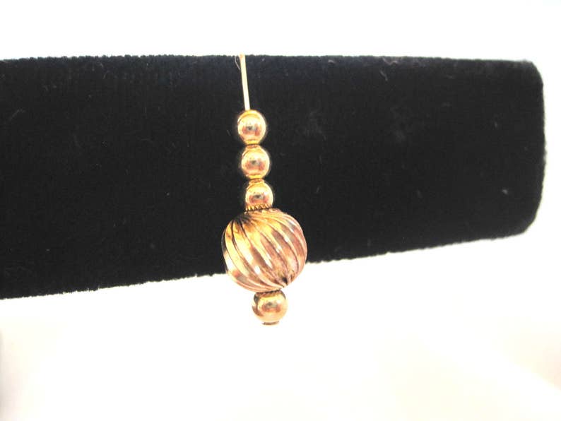 50 14 karat gold filled corrugated beads-3mm-50 beads 1420