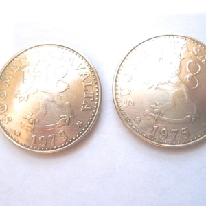 Vintage Golden Finnish rampant lion cuff links