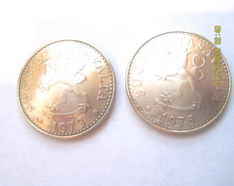 Vintage Golden Finnish rampant lion cuff links