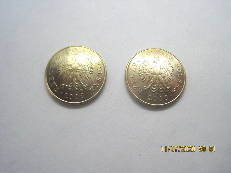 uncirculated coins Golden Polish Eagle cuff links-beautiful