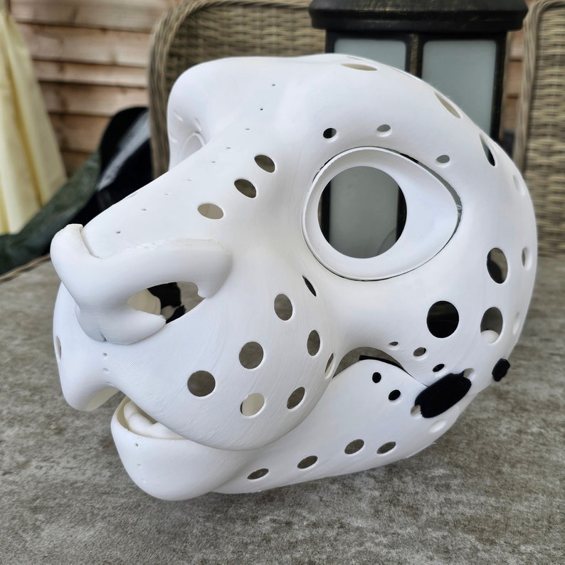 Lion Toony Style Fursuit Head Base Set: Eyes, Moving Jaw, Nose and ...