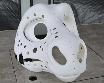 Equidae Horse fursuit Head base Set: headbase, Eyes, Moving jaw, and Teeth