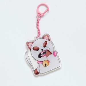 Puppycat keychain 2.5&quot; Bag Charm