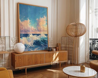 Meereswellen Digitaldruck, Meereswellen, Meereswellen am Meer, Wellen Poster, Meereswellen am Meer, Wellen, Meereswellen am Meer, Meer, Meer, Meer, Wellen, Wellen an der Küste