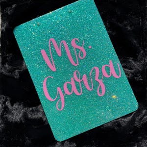 Custom Glitter Clipboard