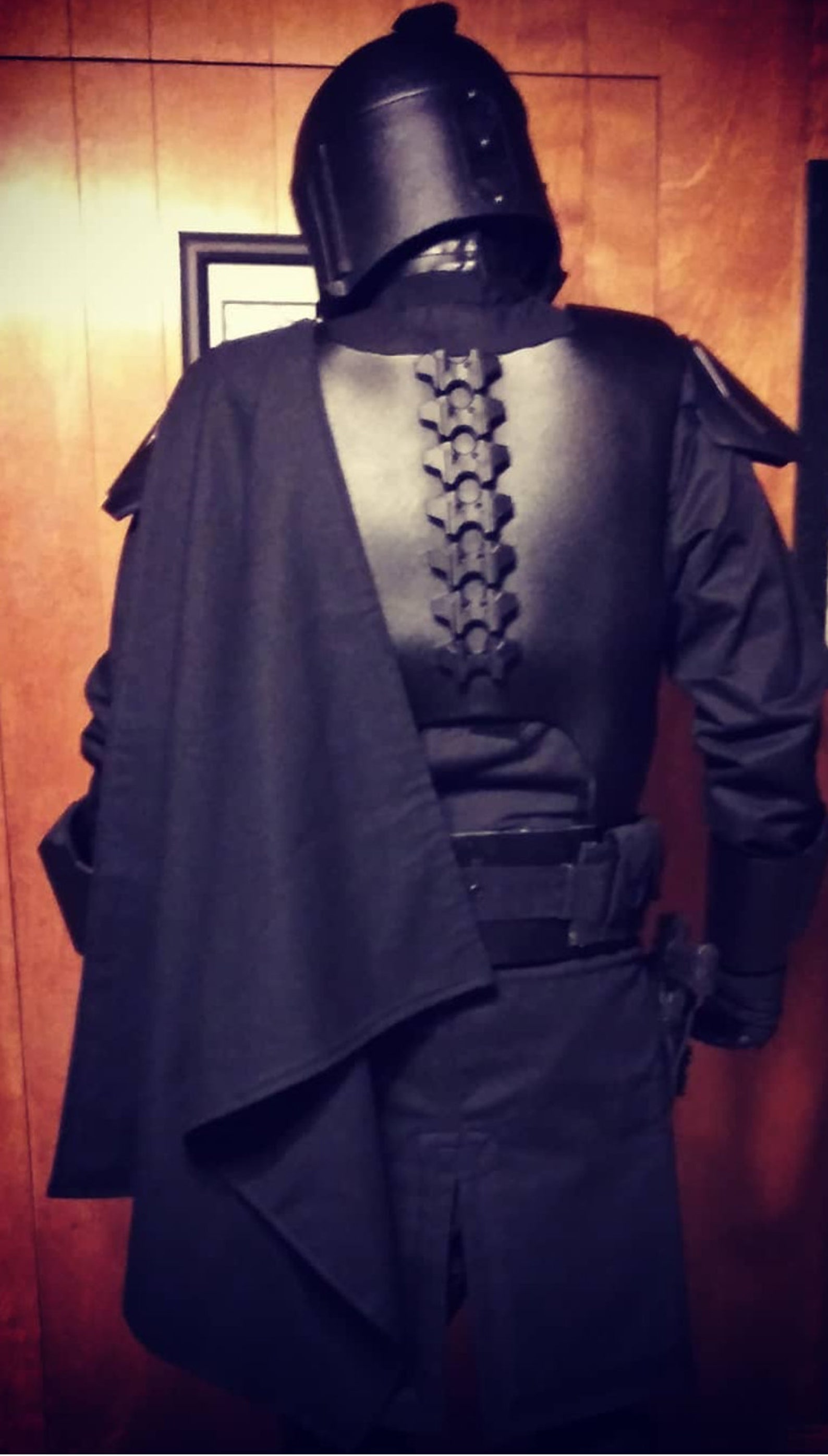 Mandalorian Shoulder Cape With Contrast Trim Etsy