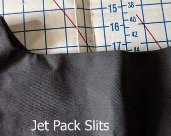 Jet Pack Slits for Flak Vest