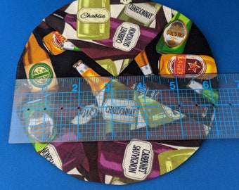 Alfombra de taza de botella de cerveza/vino