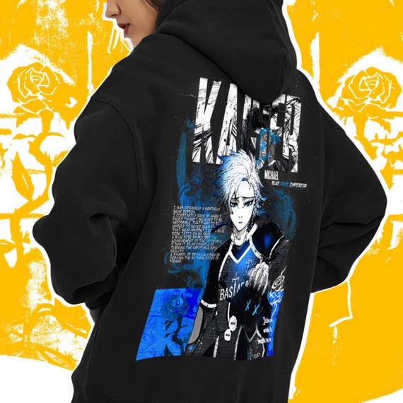 s*0様 M FCRB 24AW BLUE LOCK SWEAT HOODIE New Blue Lock Zipper Hoodies Anime Unisex Men Women