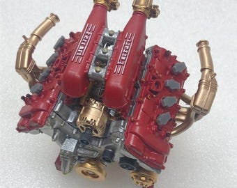 Ford Cosworth DFV Model Engine Kit – 3D Printed Resin, 1:24 To 1:8 Scale, Unassembled By Texas 3D Customs