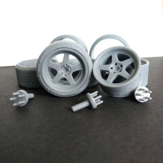 Kansei KNP 17" wheels with Michelin Tires UNPAINTED