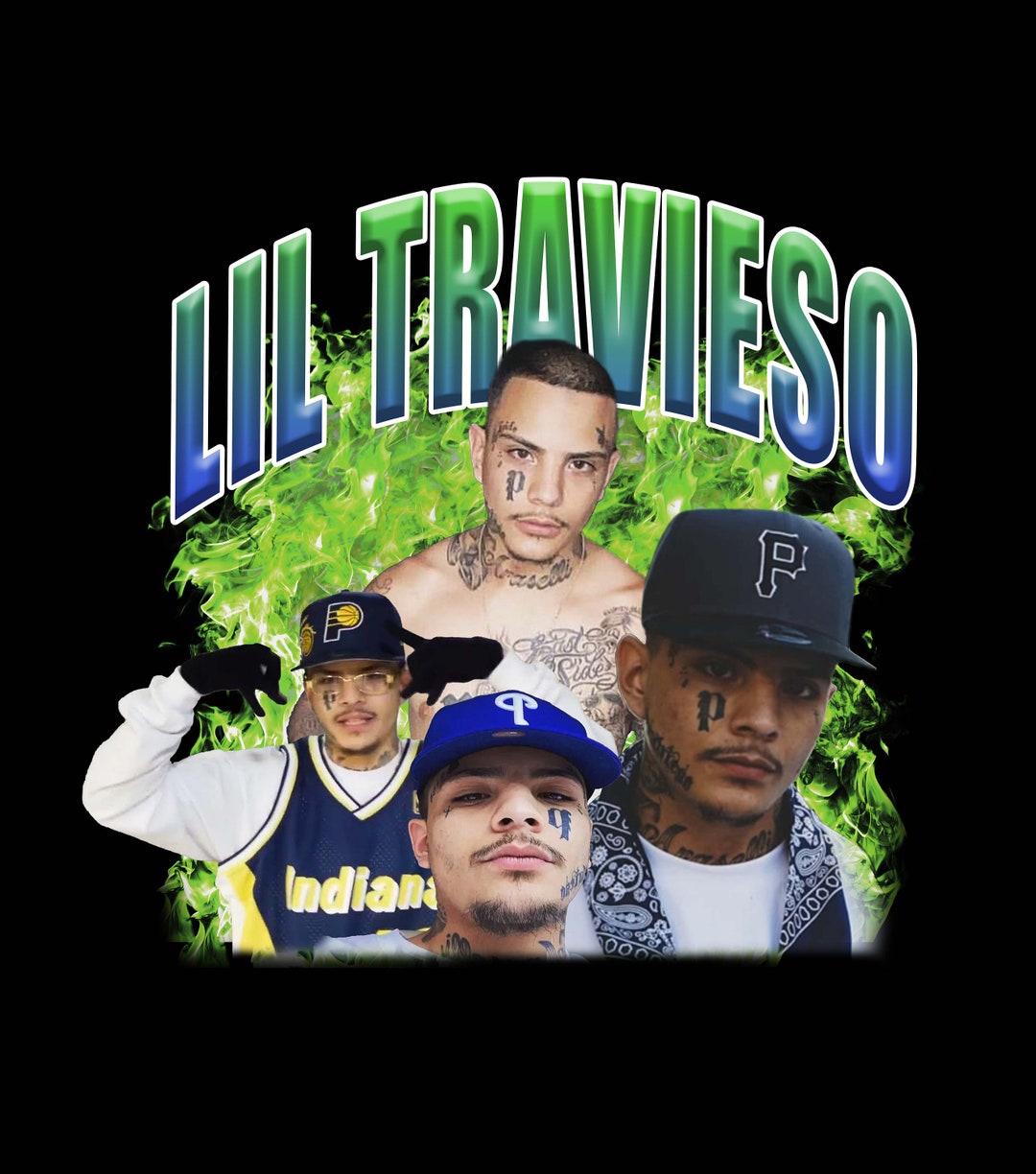LIL TRAVIESO T Shirt Design PNG Instant Download 300 Dpi Png - Etsy